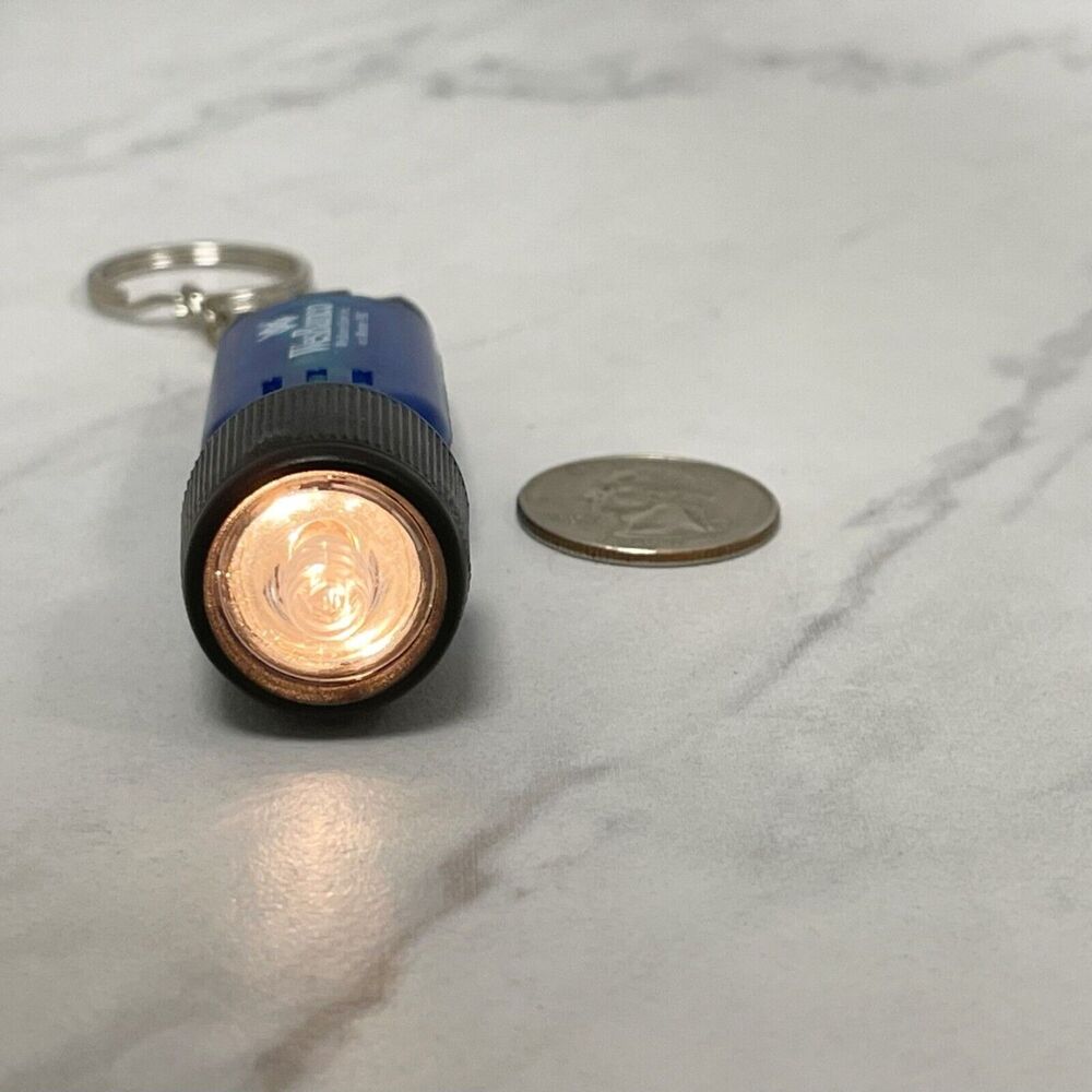 WesBanco Advertising Flashlight Keychain Keyring - Picture 3 of 9